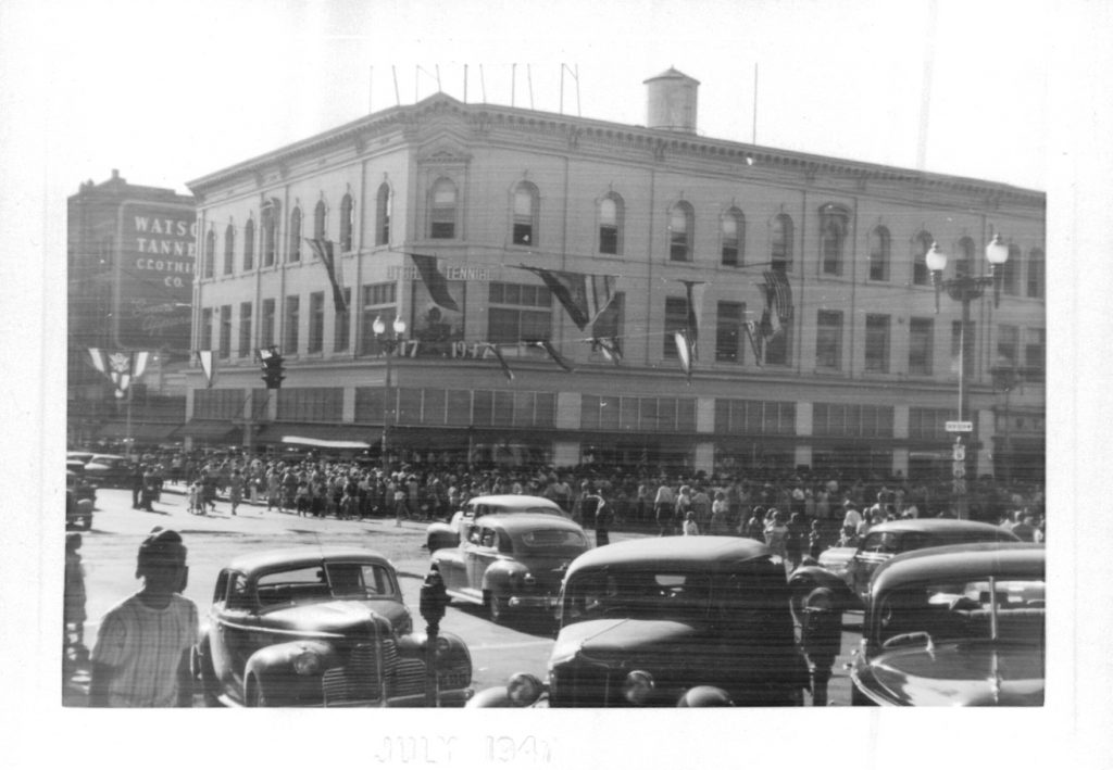 Ogden Pioneer Days Parade, July 1947. From the Alice Petersen Collection digitized by www.Evalogue.Life - Tell Your Story