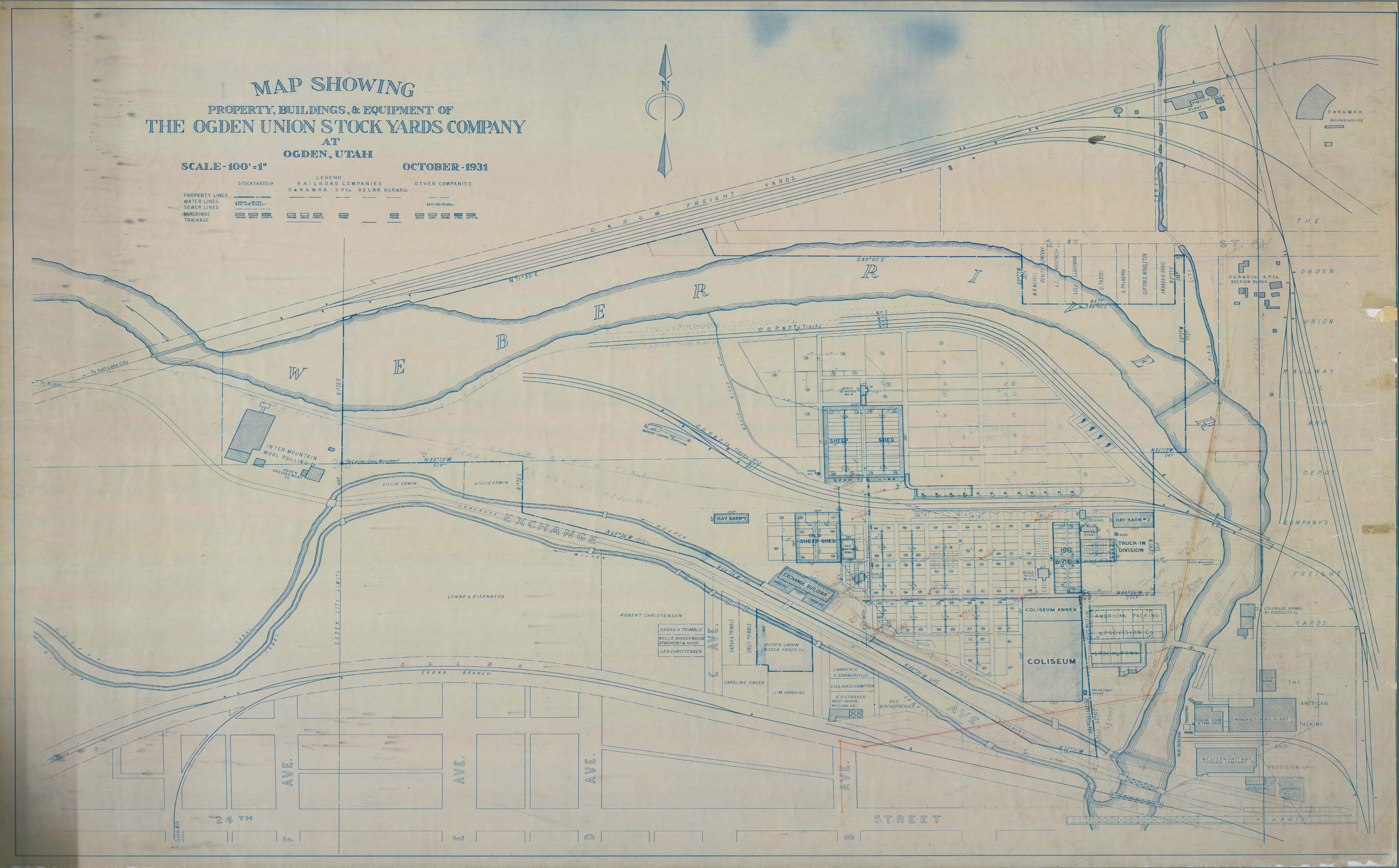 1931 site map